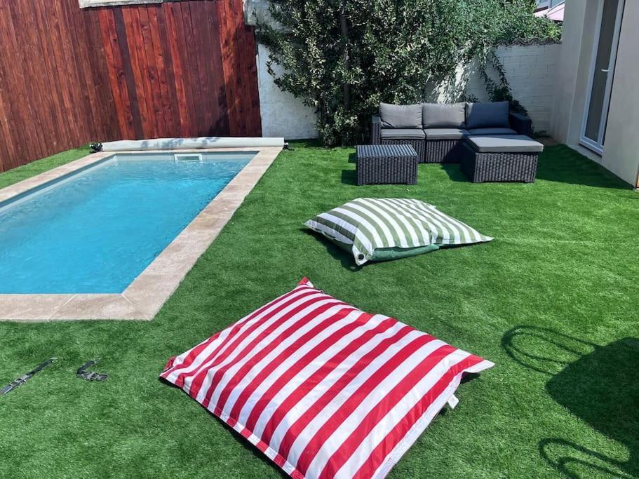 Maison Climatisee, Piscine, A 5 Minutes Des Grands Buffets Narbonne Exteriör bild